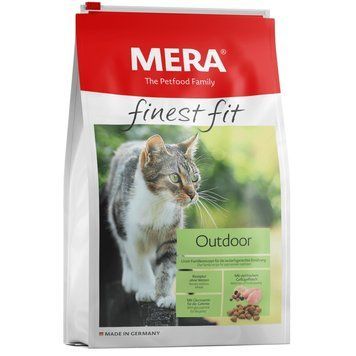 Mera Finest Fit Adult Outdoor Cat сухий корм з м'ясом птиці для котів, що бувають на вулиці 1.5 кг