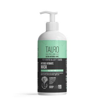 Tauro Pro Line Ultra Natural Care маска для собак та кішок з білою шерстю, 1 л