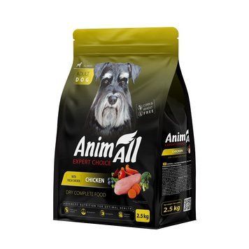 Animall Dog Chicken сухий корм із куркою для собак, 2.5 кг