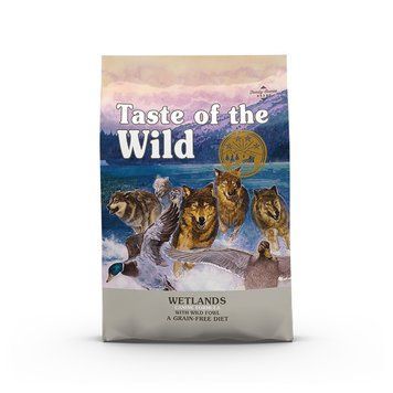 Taste of the Wild Wetlands Canine Formula сухий корм з качкою та перепілкою для собак, 2 кг 930 грн фото