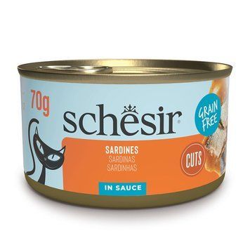 Schesir Grill Sardines вологий корм для котів із сардиною, 70 гр 101 грн фото