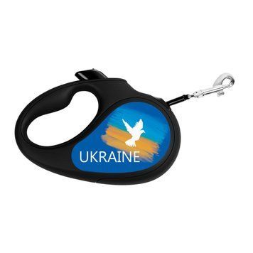Waudog R-Leash M рулетка для собак з малюнком "Прапор", стрічка, 5 м 685 грн фото