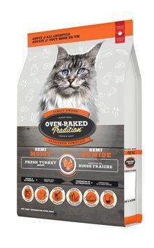 Oven-Baked Tradition Semi-Moist Cat Adult Turkey напіввологий корм з індичкою для котів 1.36 кг 1 877 грн фото
