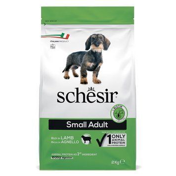 Schesir Dog Small Adult Lamb сухой корм с ягненком для собак малых пород, 2 кг 822 грн фото