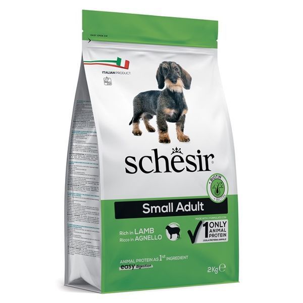 Schesir Dog Small Adult Lamb сухой корм с ягненком для собак малых пород, 2 кг 822 грн фото