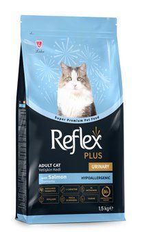 Reflex Plus Urinary Salmon сухой корм с лососем для профилактики МКБ у котов, 1.5 кг 557 грн фото