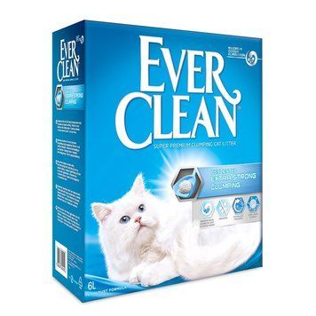 Ever Clean Extra Strong Clumping Unscented бентонитовый наполнитель для кошачьего туалета без аромата 6 л 960 грн фото