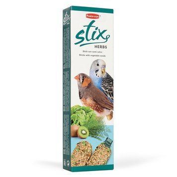 Padovan Stix Herbs Cocorite/Esotici лакомство для птиц 80 гр