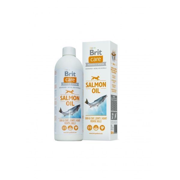 Brit Care Salmon Oil олія лосося для собак, 500 мл 999 грн фото