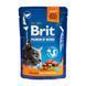 Brit Premium Cat Salmon Sterilized вологий корм із лососем для стерилізованих котів, 100 гр 8595602548460 фото 1