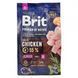 Brit Premium Junior S сухой корм с курицей для щенков мелких пород, 3 кг 8595602526260 фото 1