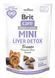Brit Care Mini Treats Liver Detox ласощі для собак малих порід для здоров'я печінки, 50 гр 8595602578573 фото 1