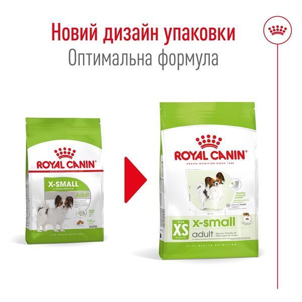 Royal Canin X-Small Adult сухой корм для взрослых собак мелких пород 3 кг 1 260 грн фото