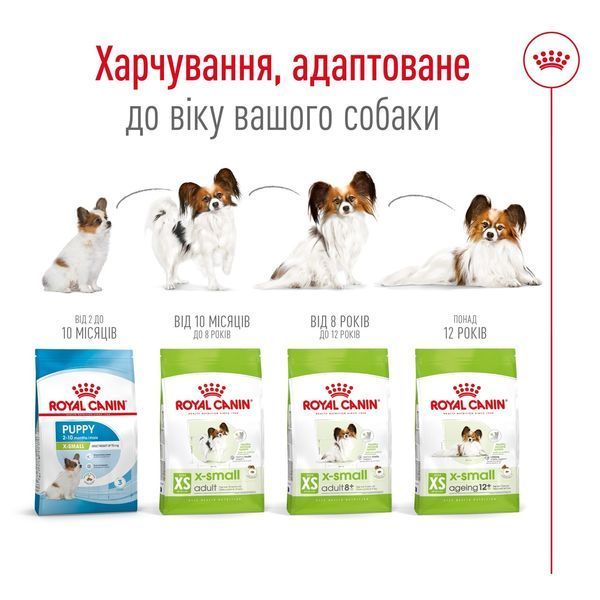 Royal Canin X-Small Adult сухой корм для взрослых собак мелких пород 3 кг 1 260 грн фото