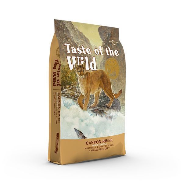 Taste of the Wild Canyon River Feline Formula сухий корм з фореллю та лососем для котів, 2 кг 954 грн фото