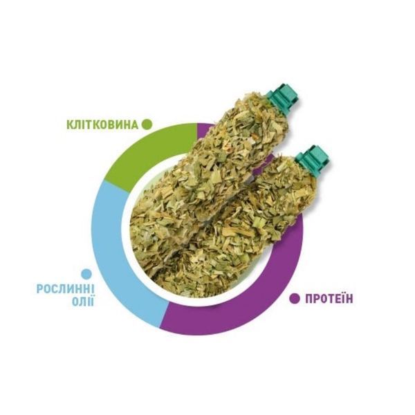 Padovan Stix Herbs Coniglietti лакомство для грызунов, 100 гр