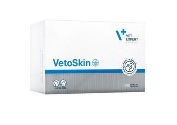 VetExpert VetoSkin витамины для здоровья шерсти и кожи у собак и кошек, 60 табл 921 грн фото