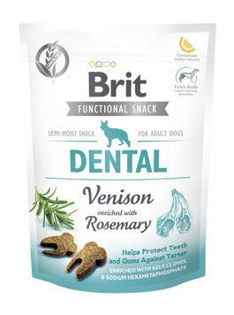 Brit Care Dog Snack Dental ласощі для собак для здоров'я зубів, 150 гр 259 грн фото