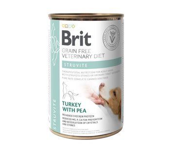 Brit VD Dog Struvite вологий корм для собак із захворюваннями нижніх сечовивідних шляхів, 400 гр 237 грн фото