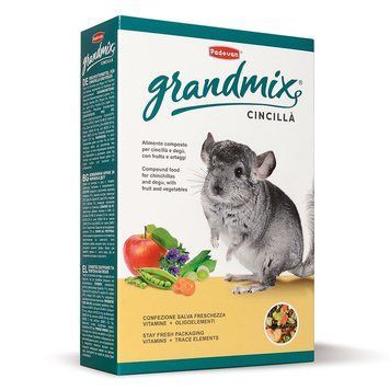 Padovan Grandmix Cincilla корм для шиншил та дегу, 850 гр 253 грн фото