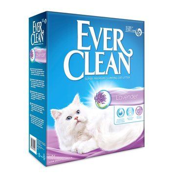 Ever Clean Lavander бентонитовый наполнитель для кошачьего туалета с ароматом лаванды 6 л. 960 грн фото