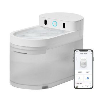 Catlink Ai Water Fountain - Wired смарт-поїлка для котів та собак, 2.3 л 3 738 грн фото