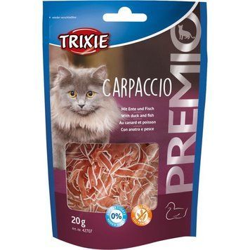 Trixie Premio Carpaccio лакомство для кошек с уткой и рыбой 20 гр