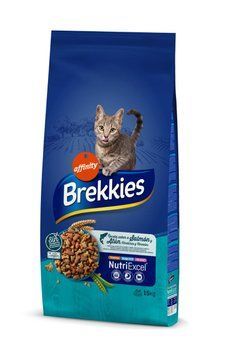 Brekkies Cat Salmon and Tuna сухий корм з тунцем та лососем для котів, 15 кг 3 295 грн фото