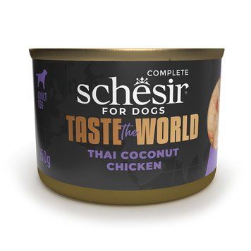 Schesir Taste The World Chicken Thai Coconut влажный корм с курицей для собак, 150 гр 180 грн фото