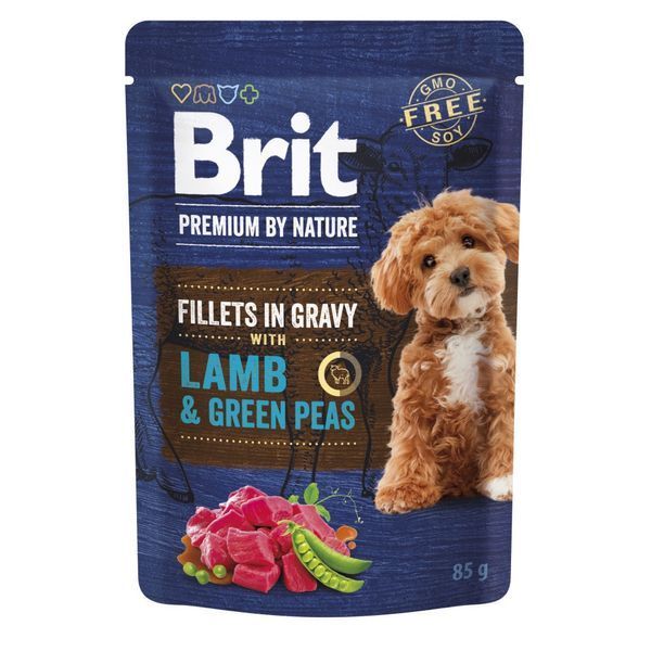 Brit Premium Fillets in Gravy Multipack набір вологого корму для собак малих порід, 12 шт х 85 гр 579 грн фото