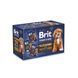 Brit Premium Fillets in Gravy Multipack набір вологого корму для собак малих порід, 12 шт х 85 гр 8595602572472 фото 1