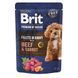 Brit Premium Fillets in Gravy Multipack набір вологого корму для собак малих порід, 12 шт х 85 гр 8595602572472 фото 5