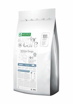 Nature's Protection Superior Care White Dogs GF White Fish Adult Large Breeds сухий корм для собак великих порід з білим кольором вовни 10 кг 5 960 грн фото