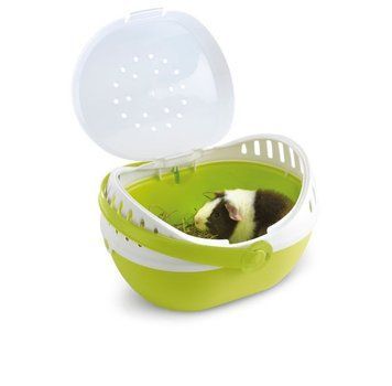 Savic Elmo Medium переноска для грызунов, 30.5 см х 24.5 см х 20.5 см, зеленый