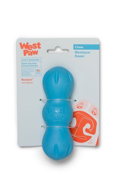 West Paw Rumpus іграшка для собак блакитна, 13 см