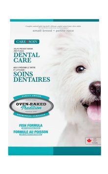 Oven-Baked Tradition Dog Dental Сare сухий корм із рибою для собак малих порід, 1.81 кг 1 366 грн фото