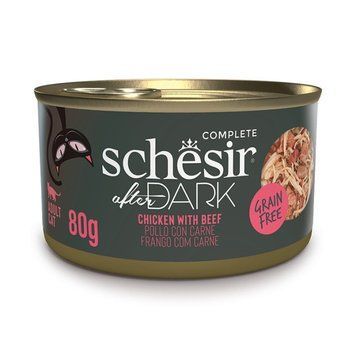 Schesir After Dark Chicken Beef вологий корм для котів з куркою та яловичиною, 80 гр 114 грн фото