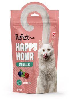 Reflex Plus Happy Hour лакомство для стерилизованных котов с курицей, 60 гр 63 грн фото