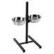 Flamingo Otis+ H-Stand миски для собак на штативе, 2 шт х 1.5 л 5415245011608 фото 1