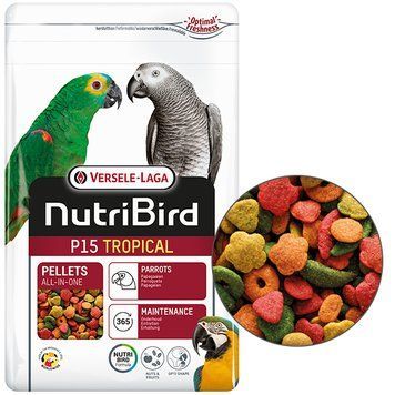 Versele-Laga NutriBird P15 Tropical корм для великих папуг, 1 кг 880 грн фото