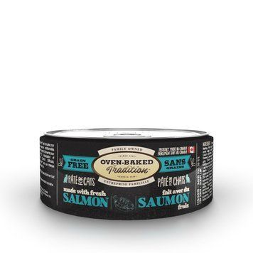 Oven-Baked Tradition Cat Salmon вологий корм з лососем для котів будь-якого віку 156 гр