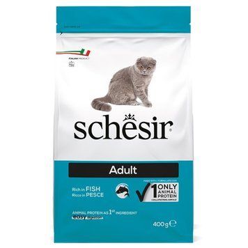 Schesir Cat Adult Fish сухой корм с рыбой для котов, 400 гр 278 грн фото