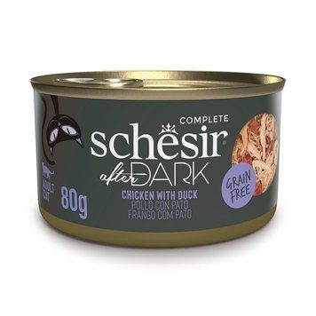 Schesir After Dark Chicken Duck вологий корм для котів з куркою та качкою, 80 гр 114 грн фото