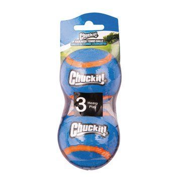 Chuckit! Squeaker Tennis Ball 2 Pack набор мячиков для собак, 6.5 см, 2 шт