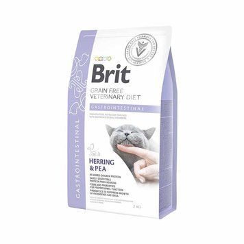 Brit VD Gastrointestinal Cat сухий корм для котів з проблемами ШКТ, 2 кг 1 189 грн фото