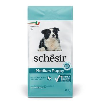 Schesir Dog Medium Puppy сухой корм с курицей для щенят средних пород, 12 кг 3 362 грн фото