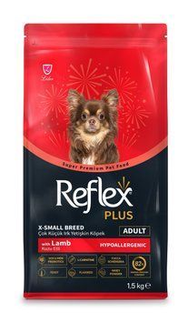 Reflex Plus X-Small Breed Adult сухой корм с ягненком для собак малых пород, 1.5 кг 402 грн фото