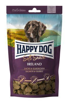 Happy Dog Soft Snack Ireland лакомство для собак с лососем и кроликом, 100 гр 105 грн фото