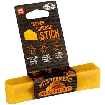Waudog Superfood Cheese Stick Turmeric сырная палочка с куркумой для собак средних пород, 75 г