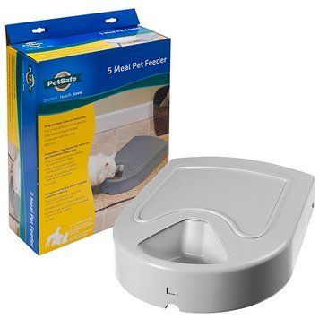 PetSafe Eatwell 5 Meal Pet Feeder автоматическая кормушка для котов и собак с таймером, 5 х 200 гр 3 996 грн фото